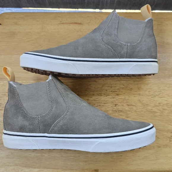 Vans Sage Green Slip-On Mid MTE Boots - Mary Rand Marshmallow - Picture 5 of 8